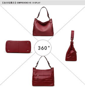 New High Quality Women Messenger Bags for Women Genuine Leather Handbags Crossbody Bags Ladies Shoulder Bags <b>Tote</b> Top-handle - Product Image 4