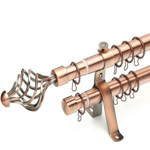 <span class=keywords><strong>Tringle</strong></span> à rideau robuste en fer, fixe, classique, moderne, de luxe, décorative, exportation Chine, OEM, vente en gros, Égypte, offre spéciale - Product Image 6