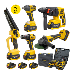 Nuovo Modello <span class=keywords><strong>Smart</strong></span> per <span class=keywords><strong>Lavori</strong></span> di Precisione e Impieghi Gravosi Attrezzatura Facile <span class=keywords><strong>da</strong></span> Usare Set di Utensili Elettrici 5 in 1 - Product Image 1