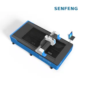SENFENG Best Price 3015 Single Platform Fiber Laser Metal Cutting Machine 1000w 2000w Laser Power For Ss Metal