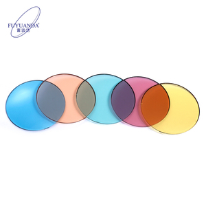 Vòng thể thao Kính mát ống kính nhà máy CR39 nhuộm màu UV400 đầy màu sắc Nylon Kính mắt ống kính từ tốt nhất kính mắt ống kính nhà máy - Product Image 3