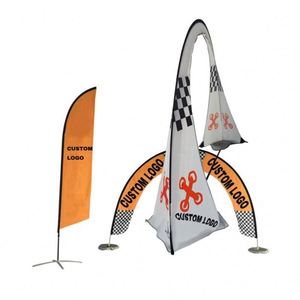 Bandera Publicitaria para Exteriores, Resistente, con Impresión de Logotipo Personalizado, Ecológica, Arco para Deportes, Competencia, Línea de Meta - Product Image 1