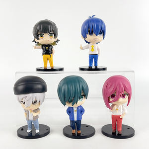 <span class=keywords><strong>BLUE</strong></span> <span class=keywords><strong>LOCK</strong></span> 5 PCS/SET Nagi STASTO <span class=keywords><strong>Bachira</strong></span> Meguru Isagi Yoichi Q Ver PVC Sommeil Dessin Animé Figuine Japonais Jouet Statue Anime PVC Figure - Product Image 3