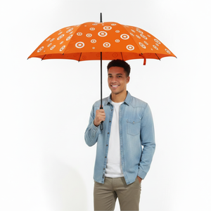 Paraguas de Golf Grande de 30 Pulgadas, Recto, Impermeable, Resistente al Viento, de Fibra de Vidrio de Alta Calidad, con Apertura Automática, Personalizado con Logotipo - Product Image 1