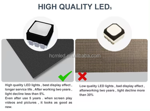 Pantalla LED gigante de alquiler para interiores y exteriores 4K IP65 con empalme sin interrupciones, fondo de escenario, video wall P3.9 con animación - Product Image 2