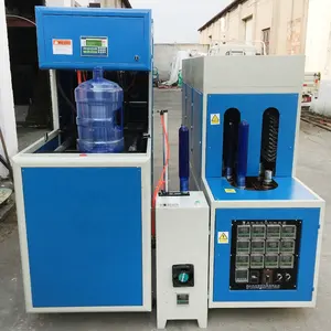 Semi automatic PET 5 Gallon bucket plastic bottle making maker blowing machine blow molding machine