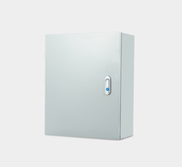 Boîtier de distribution électrique personnalisé en acier inoxydable IP54, armoire électrique extérieure thermolaquée pour OEM