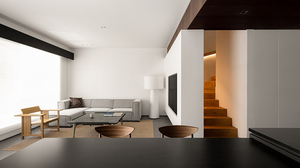 Professionale 3D Rendering di <span class=keywords><strong>interni</strong></span> per la <span class=keywords><strong>casa</strong></span> moderna minimalista piani per soggiorno camera da letto zona pranzo appartamento - Product Image 6