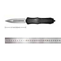Couteau pliant de camping MEIJI, acier 3cr13, manche en alliage de zinc, longueur totale 24,2 cm, DIY