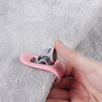 Couverture de drap de lit antidérapante Clip de couette Fixateur de drap de couette Clips de drap de lit anti-course Attache de couette Pinces à linge de sommeil