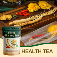 Tisane Ekon aux herbes naturelles, ginseng, baies de goji entières et chrysanthème, mélange sans caféine pour l'équilibre quotidien des hommes