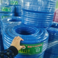 Tuyau d'arrosage flexible haute pression en PVC renforcé de fibres tressées, écologique, pour l'air et l'eau, anti-corrosion, durable