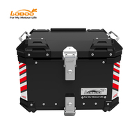 Top Case et Valise Latérale en Alliage d'Aluminium Compatibles avec R1200GS/R1250GS pour Rangement et Transport de Bagages sur Moto