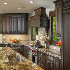 Muebles de Cocina y Baño de Madera Maciza de Roble, Estilo Moderno, Personalizados, de Alta Calidad, Gabinetes, Cajones con Fregadero, Mayorista - Product Image 4