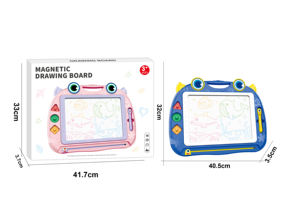 Giocattoli Educativi per Bambini Lavagna Magnetica per Imparare a Scrivere Disegnare Arte Pittura Rana Dinosauro - Product Image 4