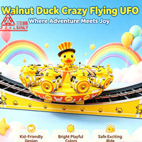 Mini-attraction UFO volante pour parc d'attractions extérieur, manège tournant à sensations fortes, attraction commerciale à vendre
