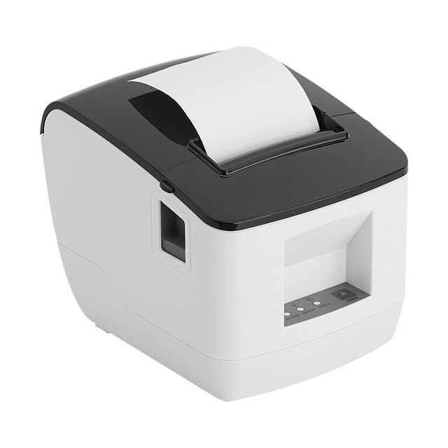 2025 New Thermal Bill Printer 80mm USB Auto Cutter 250mm/s High Speed Thermal Receipt Printer for Supermarket Cash Register