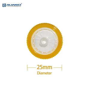 ALWSCI luer-lock nylon spritze filter 25mm 0.45um wirtschafts typ C0000605
