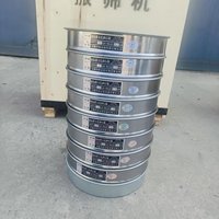 Tamis de laboratoire standard pour analyse de sol, tamis de test à mailles fines