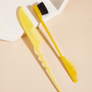 Peignes de coiffure à pointes effilées, brosse à poils de forme oblongue, brosse à cheveux pour maquilleurs et usage en salon - Product Image 3