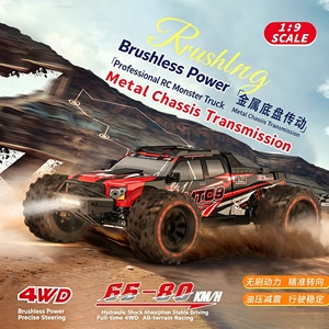ZD Racing Camioneta Monstruo RC 4WD <span class=keywords><strong>Escala</strong></span> 1/9 Rocket <span class=keywords><strong>MT09</strong></span> Sin Escobillas Alto Torque Chasis Metálico Transmisión 65-80 KMH Dirección Precisa - Product Image 1
