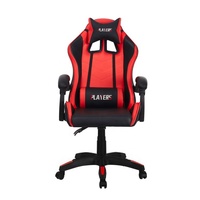 Fauteuil Gamer de Bureau Cuir Scorpion Pro Rouge Noir à Prix Avantageux pour PC