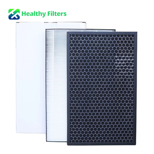 อะไหล่ไส้กรอง HEPA และถ่านกัมมันต์ H13ใช้ได้กับเครื่องฟอกอากาศใน FZ-C100HFU ที่คมชัด KC-A51R-W KC-850U KC-A50EUW - Product Image 1