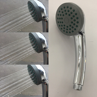 Ensemble de pomme de douche haute pression, avec support de tuyau, économie d'eau, buse de pulvérisation chromée, accessoires de salle de bains, 16 pièces