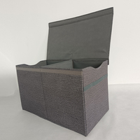Organisateur de vêtements pliable en tissu avec design détachable pour la garde-robe et le rangement du salon