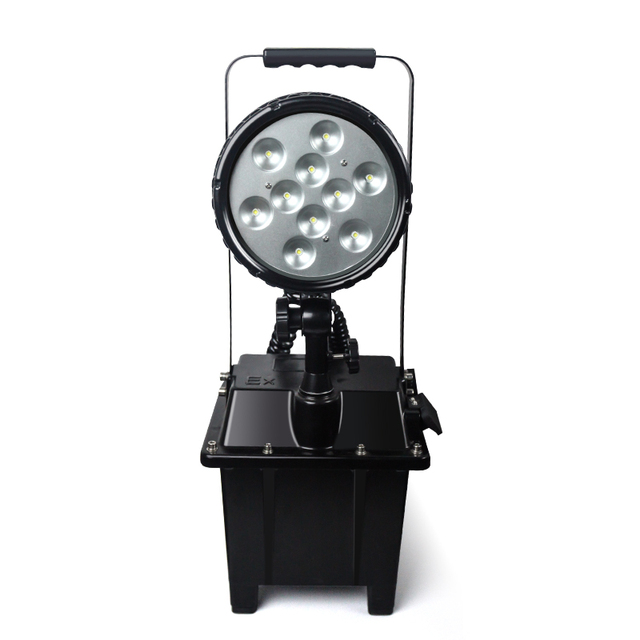 Multifunction Emergency LED Rechargeable Explosion Proof Torch Light with IP66 Protection 5-Year Warranty 30h Strobe Mode