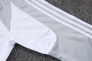 Chaqueta Deportiva de Manga Corta con Cremallera Completa para Otoño/Invierno, Poliéster/Nailon de Secado Rápido, 25/26, Ropa de Fútbol de Clubes Europeos de Madrid - Product Image 2