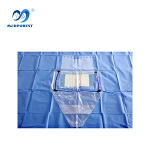 Kit Chirurgico Sterile Monouso Autoclavabile per <span class=keywords><strong>Craniotomia</strong></span>, Set di Teli Chirurgici per Uso Ospedaliero - Product Image 5