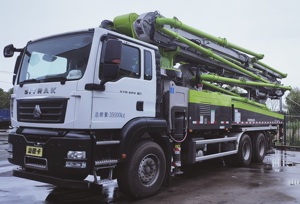 ZOOMLION Brandneue <span class=keywords><strong>32m</strong></span> LKW-Beton pumpe 32X-4Z Preis - Product Image 5