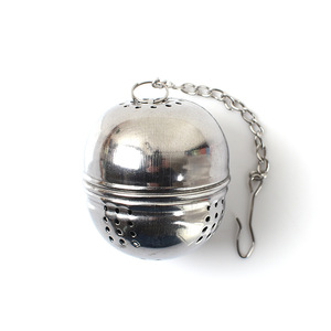 Stainless Steel <b>Tea</b> <b>Infuser</b> Ball With Chain For Brewing <b>Tea</b> And Spices Polished Surface - Product Image 5