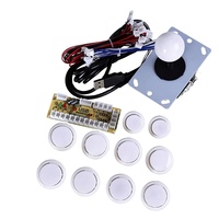Kit de jeu d'arcade DIY, joystick, bouton poussoir, contrôleur USB JAMMA pour PC