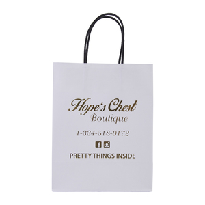 HDPK 2022 Factory Customized Kraft <strong>Paper</strong> <strong>Bags</strong> <strong>With</strong> Your Own Personal Logo Shopping Gift <strong>Paper</strong> <strong>Bags</strong> - Product Image 2