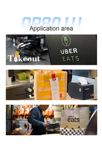 Impresora para UberEats Doordash Skip 1 Printer Connect 7 Android Tablets 250 MM/S Nueva impresora <span class=keywords><strong>de</strong></span> alta velocidad - Product Image 5