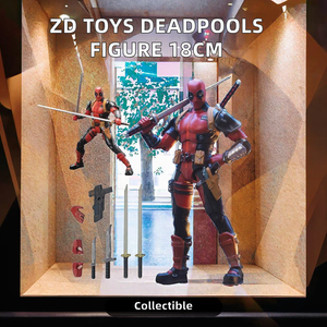 Figurine de collection <span class=keywords><strong>Deadpool</strong></span> de la série Super War Game, style <span class=keywords><strong>jeu</strong></span> vidéo, PVC ABS, 18 cm/7 pouces - Product Image 2