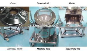 Yiddz — filtre à crème de lait en acier inoxydable, Type 450, filtre/vibration, tamis, Machine de purification pour les œufs en poudre - Product Image 5