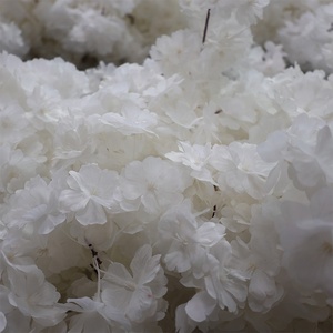 Décoration d'arche de mariage de haute qualité en gros, simulation de fleurs de <span class=keywords><strong>cerisier</strong></span> blanches, fleurs artificielles de <span class=keywords><strong>cerisier</strong></span> pour table - Product Image 6
