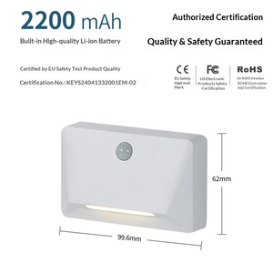 inkage Magnetic Induction Night <b>Light</b> Rechargeable Bedside Aisle Bathroom Foot <b>Light</b> for Elderly Getting Up at Night - Product Image 4