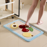 Tapis de salle de bain chauffant en polyester au design moderne, intégration maison intelligente, tapis électrique pour les journées d'hiver froides et l'utilisation en hôtel