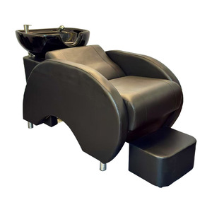 Modernes Friseursalon-Halbwaschbecken aus Keramik Speziell für Haarwaschstationen und Spülbecken - Product Image 5