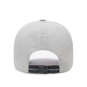 White Breathable Mesh <b>Baseball</b> <b>Cap</b> Quick Drying Sun Protection Outdoor Sports Hat Unisex Adult Size One Fits All - Product Image 3