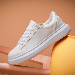 <span class=keywords><strong>Scarpe</strong></span> Casual da <span class=keywords><strong>Donna</strong></span> <span class=keywords><strong>con</strong></span> Logo Personalizzato, Sneakers Bianche e <span class=keywords><strong>Nere</strong></span> <span class=keywords><strong>con</strong></span> Lacci, <span class=keywords><strong>Suola</strong></span> Spessa, <span class=keywords><strong>Scarpe</strong></span> Sportive per Camminata e Corsa - Product Image 2