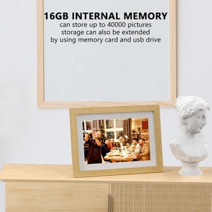 Wholesale Price High Quality Digital Photo Frames <b>Wifi</b> 10.1 Inch Touch Screen Ips Smart Video Player Lcd square Round Display - Product Image 5