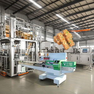 Machine <span class=keywords><strong>d</strong></span>'emballage horizontale automatique pour savon, couches et produits carnés de grande taille, type Flowpack - Product Image 1