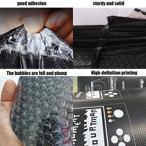 Factory Bulk Sale Extra Large Black Bubble Envelopes Thickened Cushion Clothing Express <b>Packaging</b> Bags - Product Image 6