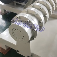 Machine d'extrudeuse de protéines de soja pleine graisse pour l'alimentation et l'huile Usine de ligne de traitement d'extrudeuse de farine d'huile comestible de soja à vis unique