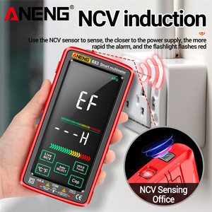 683 Đồng hồ vạn năng thông minh cảm ứng cao cấp aneng Đồng hồ đo điện áp 6000 đếm thử nghiệm Máy Đo Kỹ thuật số AC/DC có thể sạc lại - Product Image 4